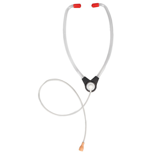 Professional Red Binaural Hearing Device Stethoscope for Noise Testing 1