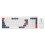 Wireless Keyboard Mouse Combo 2.4G Bluetooth 104 Keys Ergonomic White Blue 14