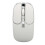 Wireless Keyboard Mouse Combo 2.4G Bluetooth 104 Keys Ergonomic White Blue 8