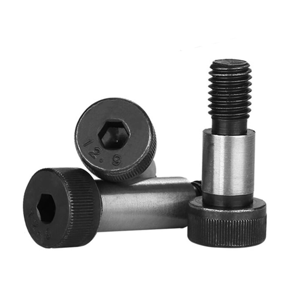 Shoulder Bearing Bolt Shaft Set, M6 M8 M10 M12 Hex Socket Screws, 12.9 Alloy Steel, 35mm Length, 5pcs-image-OPC-PJHXNNJ-NEW
