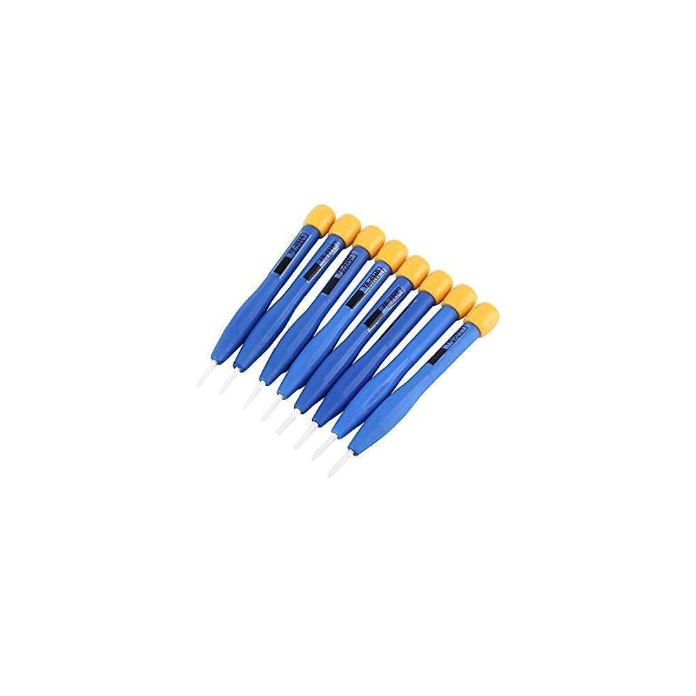8-Piece Anti-Static Plastic Ceramic Screwdriver Set Slotted Hand Tools For Home Repair And Electronics 6482260568881