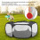 Portable Small Pet Animals Playpen Transparent 12