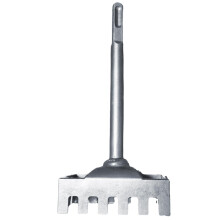 Square Slot Milling Cutter 7.5x8.5 cm – Stainless Steel Cutter with Ergonomic Handle for Drywall, Wood and Metal Processing