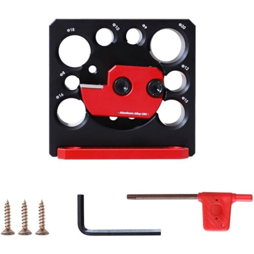 CNC Aluminium Alloy Dowel Tool Electric Round Drill with Replaceable Blades Multiple Sizes and Specifications 1