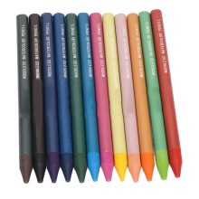 12-Farben-Aquarellkernbleistifte-Set, wasserlöslich