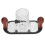 Woodworking Trimmer Base Transparent Plastic 65mm DIY Router Accessory 2