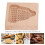 Durable Beech Wood Cookie Press Stamp for Biscuits and Gingerbread 8