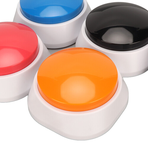 6Pcs Voice Recording Button for Pets, 6x2 AAA Batteries Needed, Multi Color 2