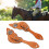 Adjustable Artificial Leather Spur Strap for Horse Riding Brown 1