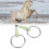 Comfortable Horse Training Bit Loose Ring Rubber Wrapped 16