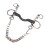 Durable Rustproof Horse Mouth Bit Snaffle Easy Install 127mm Size 5