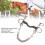 Durable Rustproof Horse Mouth Bit Snaffle Easy Install 127mm Size 7