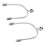 Durable Stainless Steel Horse Spurs with Roller Ball for Training 7