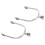 Durable Stainless Steel Horse Spurs with Roller Ball for Training 6