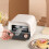 Multifunction Electric Breakfast Machine, Waffle & Sandwich Maker, Aluminum Alloy 7