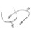Durable Stainless Steel Horse Spurs with Roller Ball for Training 3