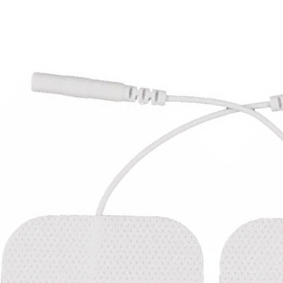 40pcs 2mm Aperture Electrode Massage Patches 5x5cm Self Adhesive
