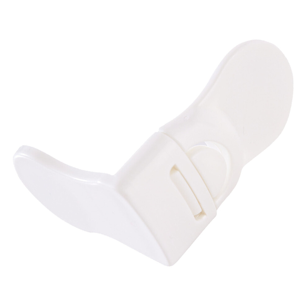 15Pcs Baby Safety Cabinet Locks White, 2.68in x 1.38in, ABS