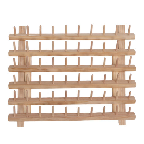 60 Spulen Garnrollenhalter aus Buche 30x40cm klappbar 1
