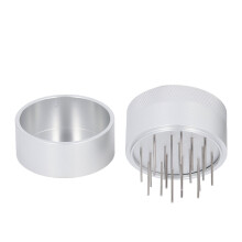 Edelstahl-Kaffeenäeldispenser 53 mm Silber Rostfrei