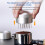 Edelstahl-Kaffeenäeldispenser 53 mm Silber Rostfrei 3
