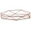 (Rose Gold) Home Storage Tray Box Mirror Organizer Holder Tabletop 1