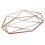 (Rose Gold) Home Storage Tray Box Mirror Organizer Holder Tabletop 2