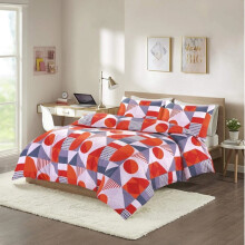 Reversible Quilt Stylish Duvet Sheets with Pillow Cases (Double)