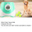 Automatic Pet Ball Launcher 3 Modes Rechargeable Green Indoor Outdoor 4