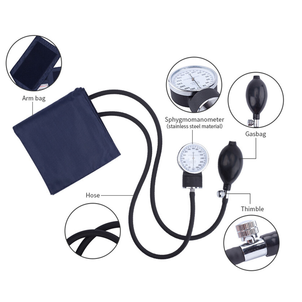 Medical Blood Pressure Kit with Manual Cuff, Accurate Reading