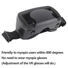 Adjustable VRG Pro 3D VR Headset for Immersive Reality Gaming & Movies