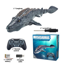 (Grey) Remote Dinosaur Control Mosasaurus Toy Dinosaur Boys Birthday Gift Christmas