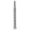 Impact Drill Bit Set 5PCS Carbide Tip 210mm Length 16mm Size for Masonry Work 3