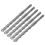 Impact Drill Bit Set 5PCS Carbide Tip 210mm Length 16mm Size for Masonry Work 1