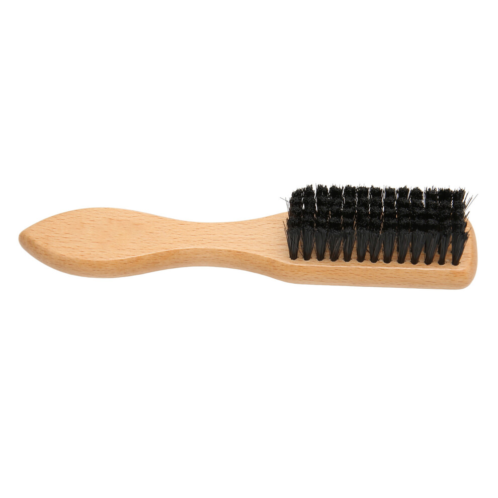 Men's Nylon Bristle Beard Brush: Portable Tool for Beard Care