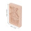 Wooden Biscuit Mould Beechwood Reusable Stamp Kit for Baking Kitchen Windmill 8