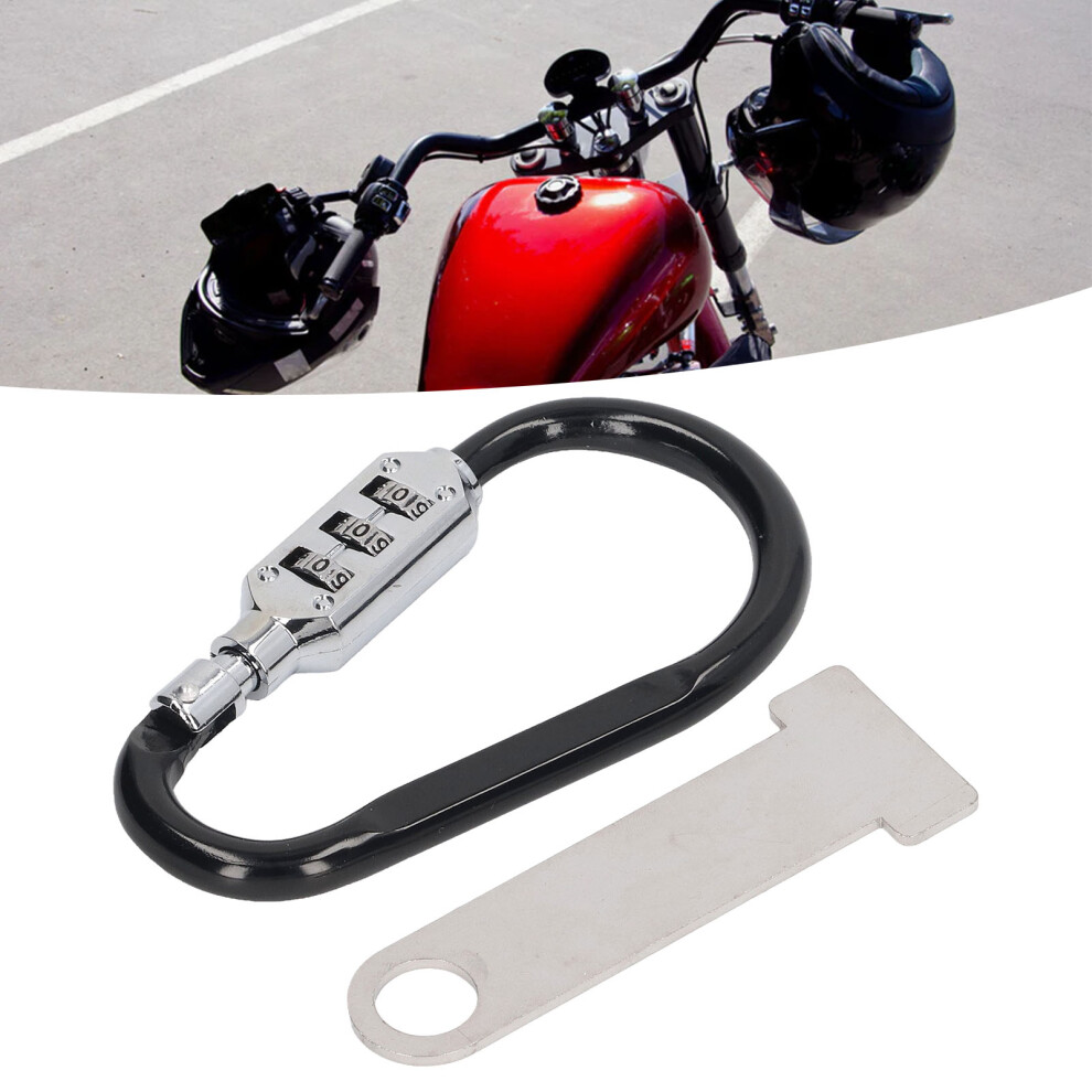 High-Strength Aluminum Helmet Safety Lock For Indian Motorcycles 8751339206138