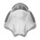 Antibeschlag-PC-Respirator Transparenter grauer Schild 5