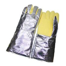 Heat Resistant Welding Gloves 36cm Aramid & Aluminum Foil for Metalwork
