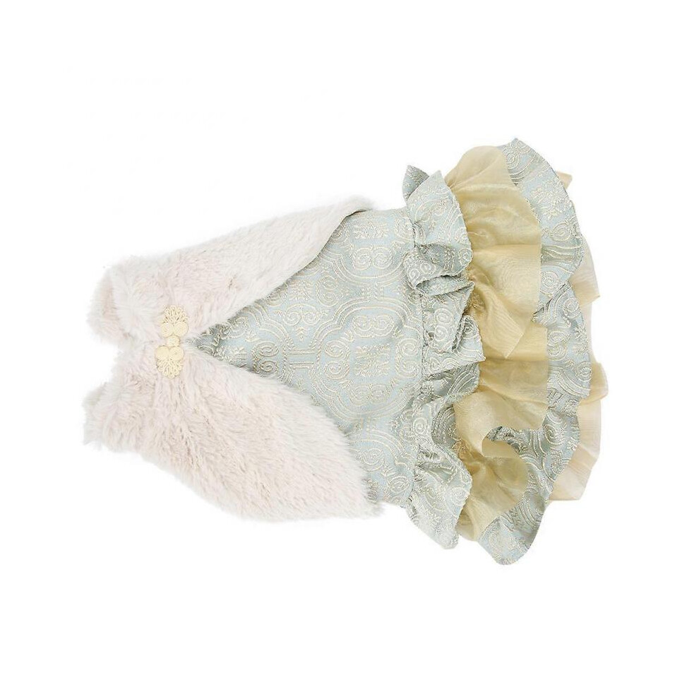 (M) Autumn Winter Polyester Light Thicken Beautiful Soft Comfortable Pet Clothes Warm Coat Clothing For Dogs-image