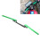 Universal 22mm Adjustable Motorcycle Handlebar for Off-Road, ATV, Scooter, Green 16