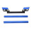 Motorcycle Handlebar 22mm Universal Adjustable for Off Road Vehicles Blue 4