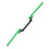 Universal 22mm Adjustable Motorcycle Handlebar for Off-Road, ATV, Scooter, Green 3