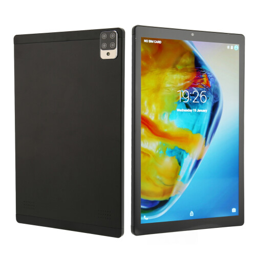 10 Inch Black Tablet with 4GB RAM, 64GB ROM, Octa Core, 5G WiFi