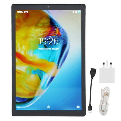 10 Inch Black Tablet with 4GB RAM, 64GB ROM, Octa Core, 5G WiFi 1