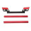 Comfortable Grip Red 22mm Handlebar - Suits Motorbikes & Scooters 13