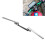 Motorcycle Handlebar 22mm Universal Adjustable Silver for ATV Scooter Off Road 15