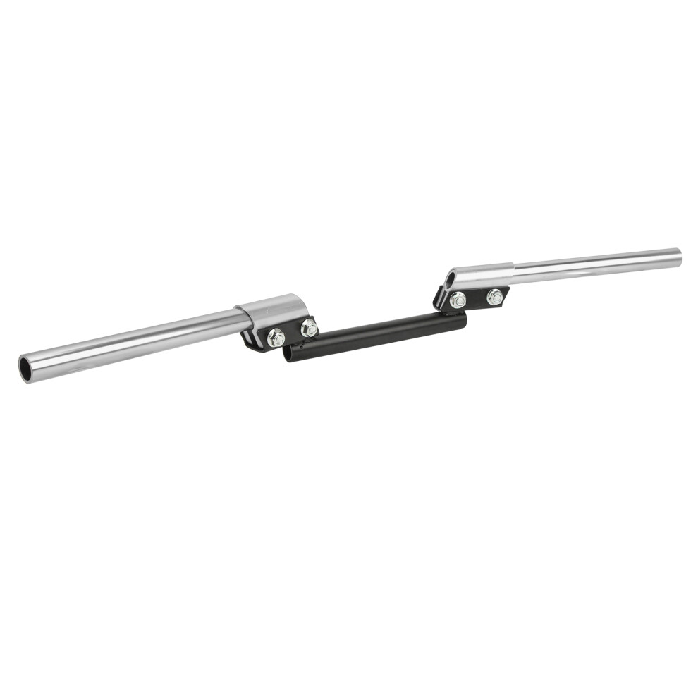 Motorcycle Handlebar 22Mm Universal Adjustable For Atv Scooter Off Road Silver 4941339209329