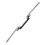 Motorcycle Handlebar 22mm Universal Adjustable Silver for ATV Scooter Off Road 5