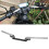 Motorcycle Handlebar 22mm Universal Adjustable Silver for ATV Scooter Off Road 16